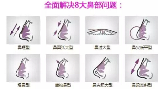 隆鼻和鼻部手术整形的区别